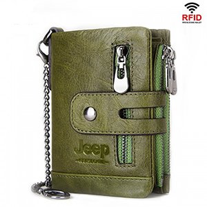 Genuine Leather Male Wallet