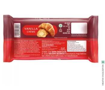 BRITANNIA Treat Creme Roll Vanilla Croissants  (45 g)